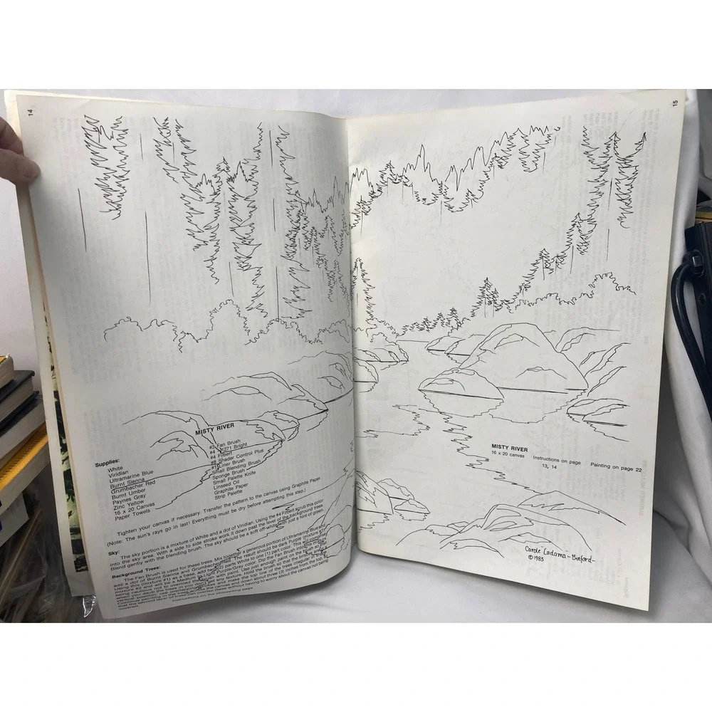 Landscapes for All Seasons Vol 2 Painting Pattern Book Binford 1984